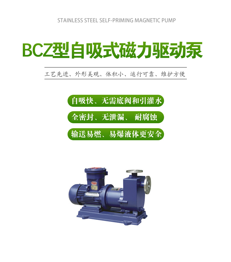 BCZ型_自吸式磁力泵(图1)